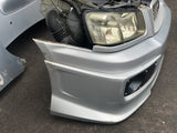 JDM Subaru Forester Cross Sport Front End Conversion Bumper Lip Headlights Fenders Hood Grille Fogs 2003-2005 SG5 | Front End Conversion | Cross Sport Front end, Forester JDM Front End, freeshipping, SG5 Front Nose Cut, Subaru Forester Jdm Front end, Subaru SG5 Front end | 1824