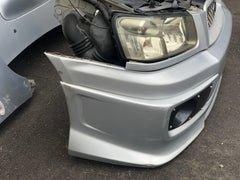 JDM Subaru Forester Cross Sport Front End Conversion Bumper Lip Headlights Fenders Hood Grille Fogs 2003-2005 SG5