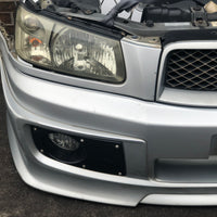 JDM Subaru Forester Cross Sport Front End Conversion Bumper Lip Headlights Fenders Hood Grille Fogs 2003-2005 SG5 | Front End Conversion | Cross Sport Front end, Forester JDM Front End, freeshipping, SG5 Front Nose Cut, Subaru Forester Jdm Front end, Subaru SG5 Front end | 1824