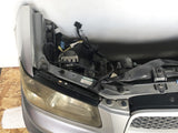 JDM SG5 03-05 Subaru Forester XT STi Front Clip with HID Headlights & Cross Sport Front Carbon Lip Sideskirt with Spats