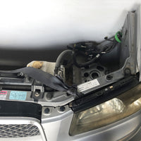 JDM SG5 03-05 Subaru Forester XT STi Front Clip with HID Headlights & Cross Sport Front Carbon Lip Sideskirt with Spats