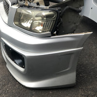 JDM Subaru Forester Cross Sport Front End Conversion Bumper Lip Headlights Fenders Hood Grille Fogs 2003-2005 SG5 | Front End Conversion | Cross Sport Front end, Forester JDM Front End, freeshipping, SG5 Front Nose Cut, Subaru Forester Jdm Front end, Subaru SG5 Front end | 1824