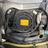 JDM SG5 03-05 Subaru Forester XT STi Front Clip with HID Headlights & Cross Sport Front Carbon Lip Sideskirt with Spats