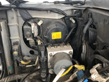 JDM SG5 03-05 Subaru Forester XT STi Front Clip with HID Headlights & Cross Sport Front Carbon Lip Sideskirt with Spats