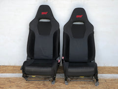 JDM 03-08 Subaru Forester SG9 STi OEM Front Black Seats / Rails Sliders / SG5 | FREE SHIPPING |