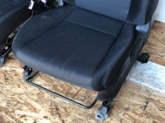 JDM 03-08 Subaru Forester SG9 STi OEM Front Black Seats / Rails Sliders / SG5 | FREE SHIPPING |