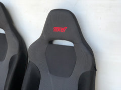 JDM 03-08 Subaru Forester SG9 STi OEM Front Black Seats / Rails Sliders / SG5 | FREE SHIPPING |