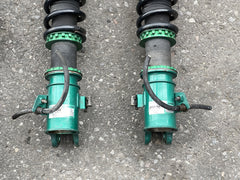 JDM Subaru Impreza WRX STI GDB 5x114.3 Spindles + Brembos + Tein Mono Flex 5X114.3 Ajustable Coilovers Springs Suspension