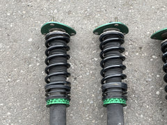 JDM Subaru Impreza WRX STI GDB 5x114.3 Spindles + Brembos + Tein Mono Flex 5X114.3 Ajustable Coilovers Springs Suspension