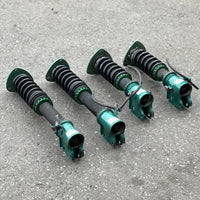 JDM Subaru Impreza WRX STI GDB 5x114.3 Spindles + Brembos + Tein Mono Flex 5X114.3 Ajustable Coilovers Springs Suspension