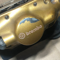 JDM Subaru Impreza WRX STi Gold Rear Brembo Brake Calipers 2Pot Piston 2002-2007 | Brake Caliper | Brembo, STi Brembos, Subaru Brake Calipers, Subaru Impreza WRX STI, Subaru Impreza WRX STi Parts, V8 WRX STI, WRX STI | 1825