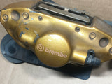JDM Subaru Impreza WRX STi Gold Rear Brembo Brake Calipers 2Pot Piston 2002-2007 | Brake Caliper | Brembo, STi Brembos, Subaru Brake Calipers, Subaru Impreza WRX STI, Subaru Impreza WRX STi Parts, V8 WRX STI, WRX STI | 1825