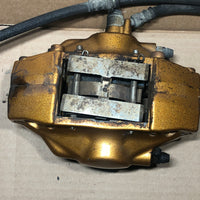 JDM Subaru Impreza WRX STi Gold Rear Brembo Brake Calipers 2Pot Piston 2002-2007 | Brake Caliper | Brembo, STi Brembos, Subaru Brake Calipers, Subaru Impreza WRX STI, Subaru Impreza WRX STi Parts, V8 WRX STI, WRX STI | 1826