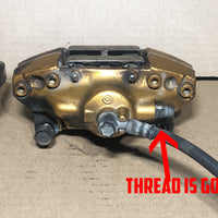 JDM Subaru Impreza WRX STi Gold Rear Brembo Brake Calipers 2Pot Piston 2002-2007 | Brake Caliper | Brembo, STi Brembos, Subaru Brake Calipers, Subaru Impreza WRX STI, Subaru Impreza WRX STi Parts, V8 WRX STI, WRX STI | 1826