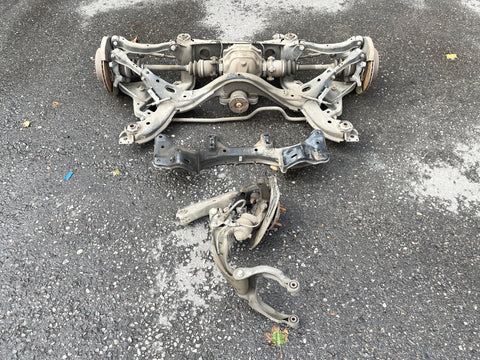 JDM Nissan Skyline R34 GTS Front and Rear Subframe  Spindles Rear Differential Axles