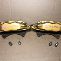 JDM Subaru Impreza WRX STi Front Brembo Brake Calipers 4 Pot Piston 2002-2007 | Brake Caliper | freeshipping, STi Brembos | 1828