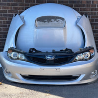 JDM Subaru Impreza WRX Turbo Bumper Lip Headlights Fenders Hood Grille Rear Bumper 2008-2010 | Front End Conversion | freeshipping, GH8 Parts, GH8 WRX Front End, Impreza, Subaru, WRX | 2159