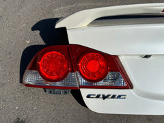 JDM 2006-2008 Honda Civic/Acura CSX Rear Trunk + TailLights + Spoiler