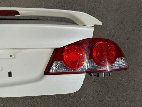 JDM 2006-2008 Honda Civic/Acura CSX Rear Trunk + TailLights + Spoiler | Trunk & Tail Lights | Acura CSX Rear Bumper, Acura CSX Trunk Lid, freeshipping | 2618