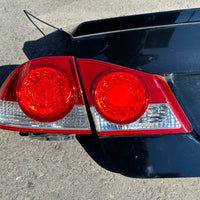 JDM 2006-2008 Honda Civic/Acura CSX Rear Trunk + TailLights + Lip Spoiler | Trunk & Tail Lights | Acura CSX Rear Bumper, Acura CSX Trunk Lid, freeshipping | 2620