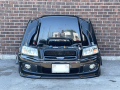 JDM Subaru Forester Cross Sport Front End Conversion Bumper Lip Headlights Fenders Grille Fogs 2003-2005 SG5