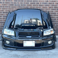 JDM Subaru Forester Cross Sport Front End Conversion Bumper Lip Headlights Fenders Grille Fogs 2003-2005 SG5 | Front End Conversion | Cross Sport Front end, Forester JDM Front End, freeshipping, SG5 Front Nose Cut, Subaru Forester Jdm Front end, Subaru SG5 Front end | 2396