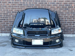JDM Subaru Forester Cross Sport Front End Conversion Bumper Lip Headlights Fenders Grille Fogs 2003-2005 SG5