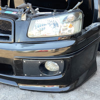 JDM Subaru Forester Cross Sport Front End Conversion Bumper Lip Headlights Fenders Grille Fogs 2003-2005 SG5