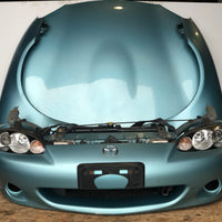 JDM Mazda Miata Front End Conversion NB8C 1999-2005 Headlights Bumper Hood Fenders | Front End Conversion | Front End Conversion, Mazda, Mazda Front End Conversion, Mazda Miata, Miata, Miata Front End, MX5 | 1599