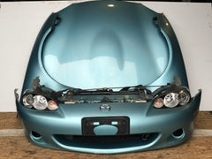 JDM Mazda Miata Front End Conversion NB8C 1999-2005 Headlights Bumper Hood Fenders