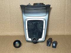 JDM Subaru Impreza STi GDB v9 05-07 Shift Boot Trim Console + DCCD & C.DIFF Switch + STi 5 Speed Knob