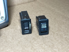 JDM Subaru Impreza STi GDB v9 05-07 Shift Boot Trim Console + DCCD & C.DIFF Switch + STi 5 Speed Knob