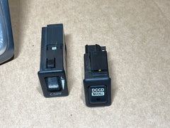 JDM Subaru Impreza STi GDB v9 05-07 Shift Boot Trim Console + DCCD & C.DIFF Switch + STi 5 Speed Knob