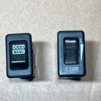 JDM Subaru Impreza STi GDB v9 05-07 Shift Boot Trim Console + DCCD & C.DIFF Switch + STi 5 Speed Knob