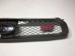 JDM 2004-2005 Subaru IMPREZA WRX STI V8 Blobeyes Front OEM Bumper Upper Grille