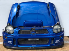 JDM Subaru Impreza WRX STi V7 Prodrive Bumper Headlights Fenders Hood Rear Bumper 2002-2003