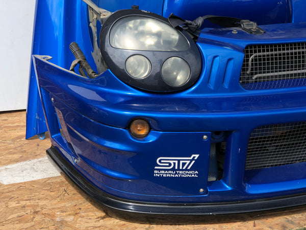 JDM Subaru Impreza WRX STi V7 Prodrive Bumper Headlights Fenders Hood Rear Bumper 2002-2003 | Front End Conversion | Bugeye Front end, Bugeye Prodrive, Impreza, Prodrive, STI, Subaru, WRX, WRX STI | 1601