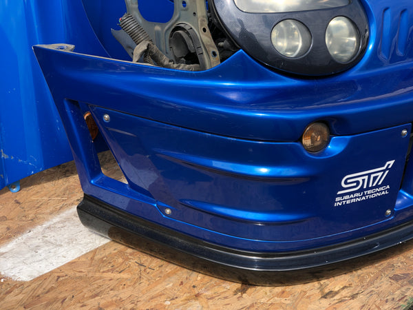 JDM Subaru Impreza WRX STi V7 Prodrive Bumper Headlights Fenders Hood Rear Bumper 2002-2003 | Front End Conversion | Bugeye Front end, Bugeye Prodrive, Impreza, Prodrive, STI, Subaru, WRX, WRX STI | 1601