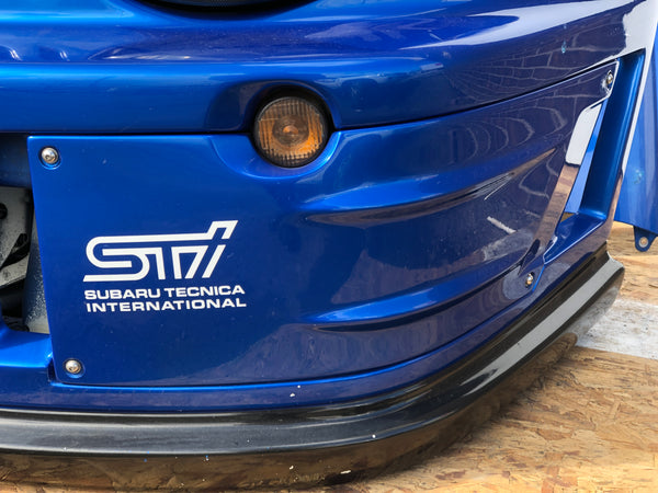 JDM Subaru Impreza WRX STi V7 Prodrive Bumper Headlights Fenders Hood Rear Bumper 2002-2003 | Front End Conversion | Bugeye Front end, Bugeye Prodrive, Impreza, Prodrive, STI, Subaru, WRX, WRX STI | 1601