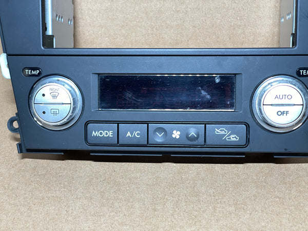 JDM Subaru Legacy  2005-2009 Outback Climate Control Din Dual Double Bezel Hazard | Dashboard | dashboard, double din, freeshipping, legacy double climate control | 2402