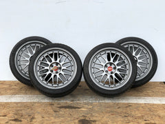 JDM 18" BBS Wheels Rims 5x100 56.1 7.5JX18ET49 7.5JX18ET35 Subaru Impreza Legacy Forester