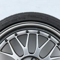 JDM 18" BBS Wheels Rims 5x100 56.1 7.5JX18ET49 7.5JX18ET35 Subaru Impreza Legacy Forester
