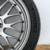 JDM 18" BBS Wheels Rims 5x100 56.1 7.5JX18ET49 7.5JX18ET35 Subaru Impreza Legacy Forester