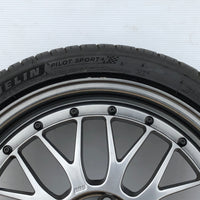 JDM 18" BBS Wheels Rims 5x100 56.1 7.5JX18ET49 7.5JX18ET35 Subaru Impreza Legacy Forester