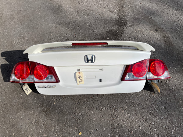 JDM 2006-2008 Honda Civic/Acura CSX Rear End Conversion Rear Trunk + Bumper + TailLights + Sideskirts | Trunk & Tail Lights | Acura CSX Rear Bumper, Acura CSX Trunk Lid, freeshipping | 2180