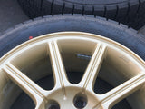 JDM 2005-2007 Subaru WRX STi Authentic Enkei Gold Rims ET53 Wheels 5X114.3 17x8JJ 215/45 R17 | Wheels and Rims | 5x114.3, Enkei, freeshipping | 1843