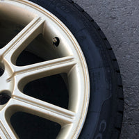 JDM 2005-2007 Subaru WRX STi Authentic Enkei Gold Rims ET53 Wheels 5X114.3 17x8JJ 215/45 R17 | Wheels and Rims | 5x114.3, Enkei, freeshipping | 1843