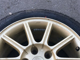 JDM 2005-2007 Subaru WRX STi Authentic Enkei Gold Rims ET53 Wheels 5X114.3 17x8JJ 215/45 R17 | Wheels and Rims | 5x114.3, Enkei, freeshipping | 1843