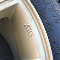 JDM 2005-2007 Subaru WRX STi Authentic Enkei Gold Rims ET53 Wheels 5X114.3 17x8JJ 215/45 R17