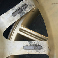 JDM 2005-2007 Subaru WRX STi Authentic Enkei Gold Rims ET53 Wheels 5X114.3 17x8JJ 215/45 R17